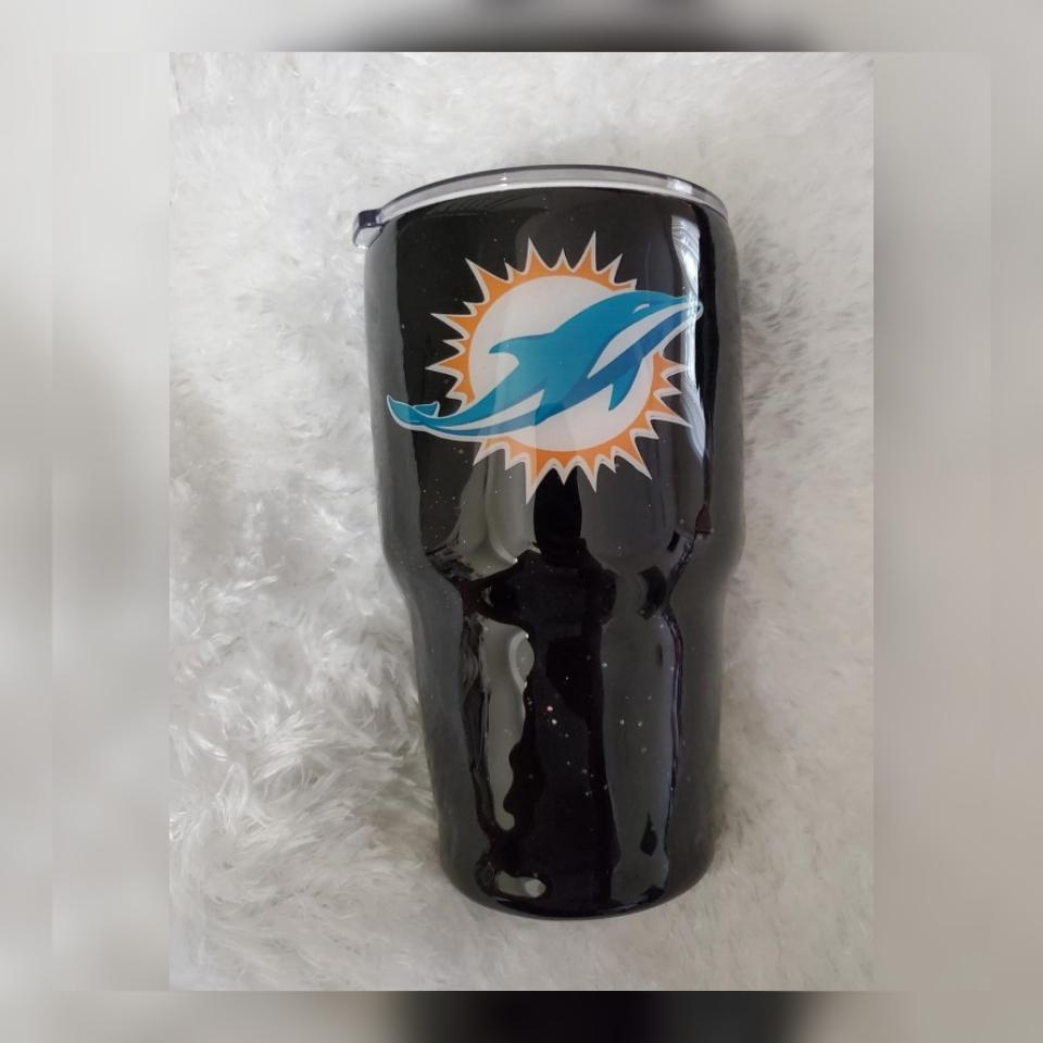 Miami Dolphins 30oz Gameday Stainless Tumbler